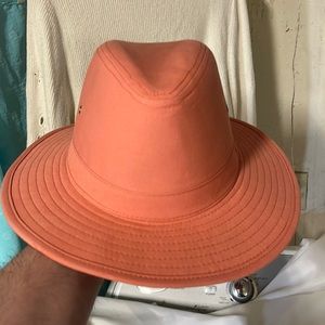 Pink safari hat fedora